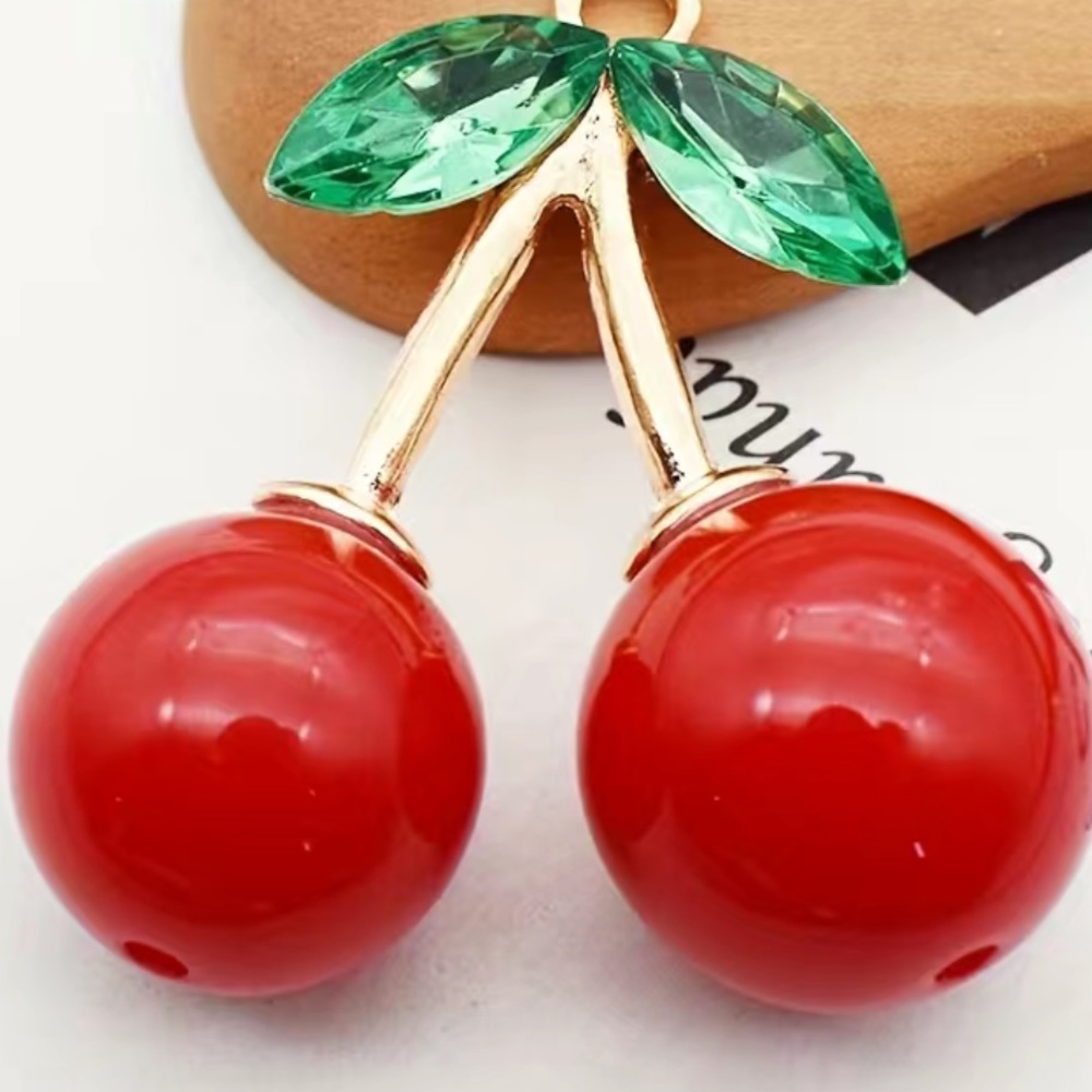 Cherry Bag Charm/Keychain (Brand New!) 🍒✨ - Picture 2 of 9